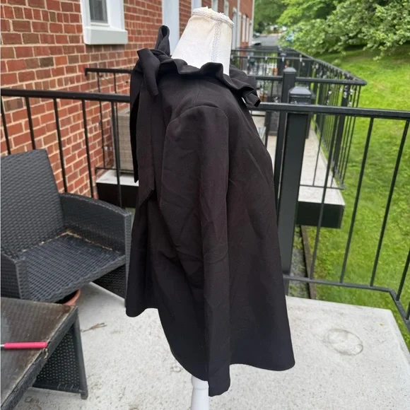 Tuckernuck  Black Faye Blouse Size XL - Picture 3 of 13